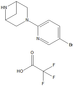 3,6-二氮雜雙環(huán)[3.1.1]庚烷，3-（5-溴-2-吡啶基）-，2,2,2-三氟乙酸鹽（1:2）